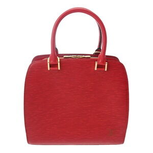 Louis Vuitton Epi Pont Neuf Castilian Red Leather Handbag